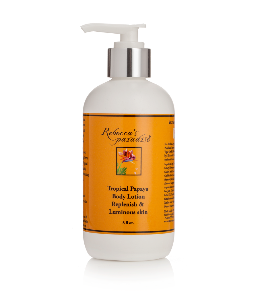 Tropical Papaya Body Lotion Replenish & Luminous skin - Rebecca's Paradise