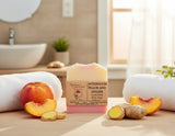 Afternoon Peach and Ginger Soap - Rebecca's Paradise