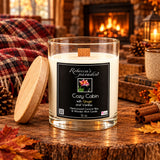 Cozy Cabin with  Ginger  and Vanilla  candle - Rebecca's Paradise