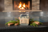 Fireplace with Cypress and Sandalwood Soap