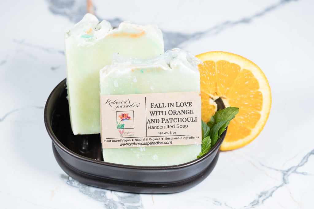 Fall in Love with Orange and Patchouli Soap - Rebecca's Paradise