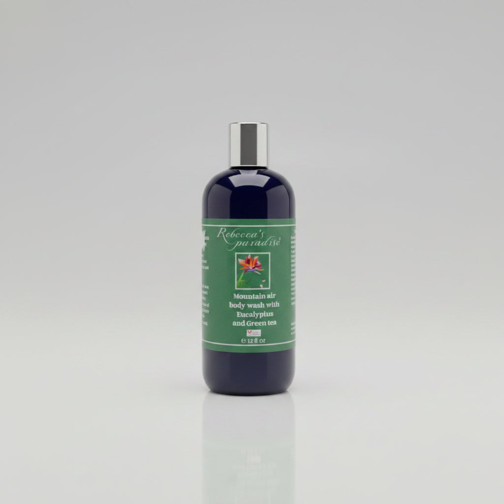 Mountain air body wash with Eucalyptus and Green tea - Rebecca's Paradise