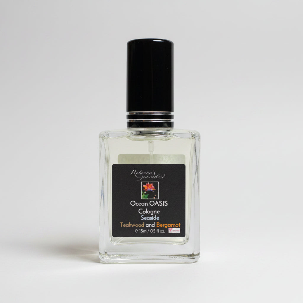 Ocean OASIS Cologne Teakwood and Bergamot - Rebecca's Paradise