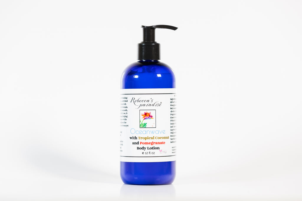 Oceanwave Body with Tropical Coconut and Pomegranate Lotion - Rebecca's Paradise