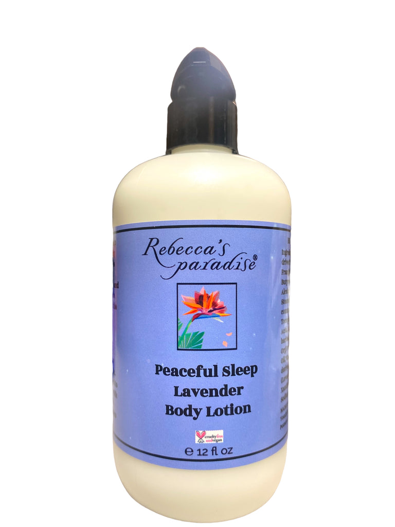 Peaceful Sleep Lavender  Body Lotion - Rebecca's Paradise