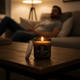 Unwind and Relax with Gardenia and Tobacco leaf  Candle
