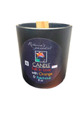 Fall In Love with Orange  and Patchouli  Candle - Rebecca's Paradise
