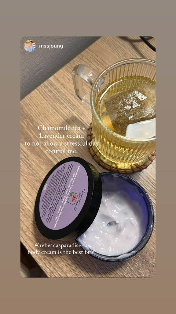 Lavender Love body butter with Babassu oil and Cupuacu butter - Rebecca's Paradise