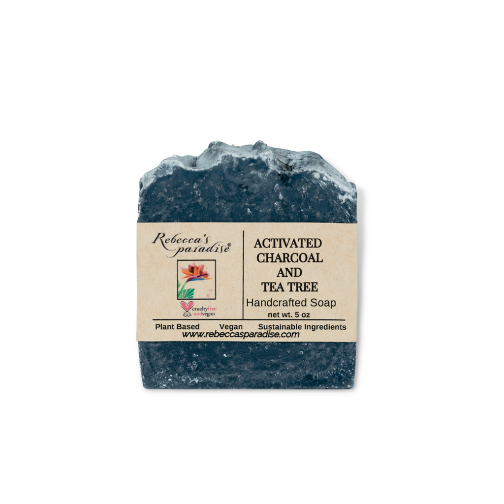 Activated Charcoal and Tea Tree Soap - Rebecca's Paradise