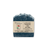 Activated Charcoal and Tea Tree Soap